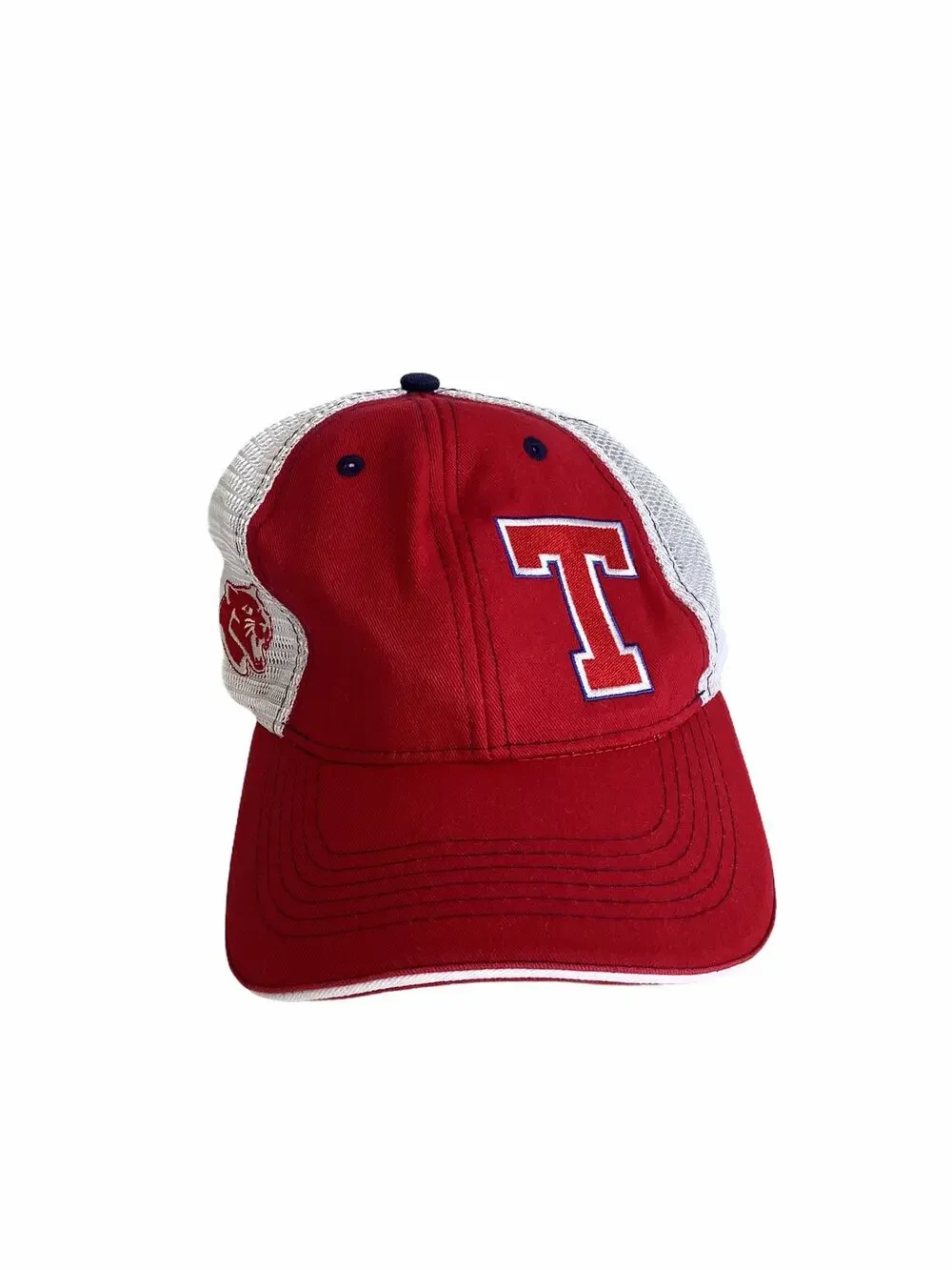 Texas Tigers Hockey Red & White Snapback Hat